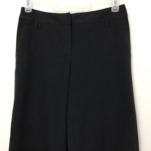 Loft Marisa charcoal gray, wide leg, low rise trousers. 90’s ? Size 4. - Picture 4 of 7